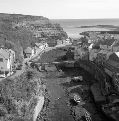 Staithes from the Nab